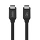 Belkin INZ001bt0.8MBK câble USB USB4 Gen 3x2 0,8 m USB C Noir - INZ001BT0.8MBK