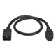 Eaton  câble électrique Noir 0,76 m IEC C20 Coupleur C21 - P035-2P5