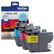 Brother  cartouche d'encre 1 pièce(s) Original Rendement élevé (XL) Cyan, Magenta, Jaune - LC402XL3PKS