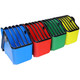 LocknCharge  chariot et rangement roulant Sac organisateur de dispositif portable Bleu, Vert, Rouge, Jaune - LNC7056