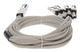 AddOn Networks  câble InfiniBand et à fibres optiques 1,5 m OSFP 4x QSFP56 DAC Gris, Argent - MCP7Y70-H01A-AO