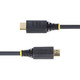 StarTech.com Câble HDMI Haut Débit de 50cm Certifié Premium, 4K 60Hz/1440p 144Hz, HDR10/HDCP 2.2/ARC, 18Gbps, Cordon HDMI 2.0 UHD pour TV/Moniteur/Affichage, Gaine TPE - HDMI2-CABLE-4K60-50C
