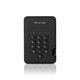 iStorage diskAshur2 256-bit 16TB USB 3.2 secure encrypted solid-state drive - Black - IS-DA2-256-SSD-16000-B