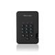 iStorage diskAshur2 256-bit 4TB USB 3.2 secure encrypted hard drive - Black - IS-DA2-256-4000-B