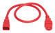 Eaton  câble électrique Rouge 0,76 m Coupleur C14 Coupleur C21 - P037-2P5-ARD