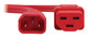 Eaton  câble électrique Rouge 0,76 m Coupleur C14 Coupleur C21 - P037-2P5-ARD