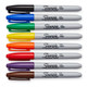 Sharpie  marqueur indélébile Fibre tip Noir, Bleu, Marron, Vert, Orange, Violet, Rouge, Jaune 8 pièce(s) - 30217PP