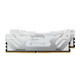 Kingston Technology FURY 48 Go 8800 MT/s DDR5 CL42 CUDIMM (Kit de 2) Renegade White - KF588CU42RWK2-48