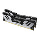 Kingston Technology FURY 48 Go 8000 MT/s DDR5 CL38 DIMM (Kit de 2) Renegade Silver - KF580C38RSK2-48