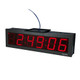 Valcom  Horloge murale et de table Horloge numérique Rectangle Noir - VIP-D640ADS