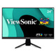 Viewsonic 2 écran plat de PC 61 cm (24") 1920 x 1080 pixels Full HD LED Noir - VX2467U