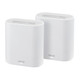 ASUS ExpertWiFi EBM68 Tri-bande (2,4 GHz / 5 GHz / 5 GHz) Wi-Fi 6 (802.11ax) Blanc 4 Interne - 90IG07V0-MA1A4V