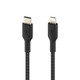 Belkin  câble Lightning 1 m Noir - CAA004BT1MBK