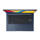 ASUS Vivobook 14 X1404VA-DS71-CA Intel® Core™ i7 i7-1355U Ordinateur portable 35,6 cm (14") Full HD 16 Go DDR4-SDRAM 1 To SSD Wi-Fi 6E (802.11ax) Windows 11 Home Bleu - 90NB10I1-M009S0