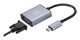 Adesso  câble vidéo et adaptateur 0,15 m USB Type-C VGA (D-Sub) Aluminium - AUH-5040