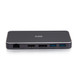 C2G C2G54543 – Station d’accueil MST 7-en-1 USB-C pour deux écrans avec HDMI, DisplayPort, Ethernet, USB et Power Delivery jusqu’à 100 W - 4K 60 Hz