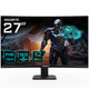 GIGABYTE GS27FC Moniteur de jeu incurvé 27" FHD - 1920 x 1080, 1500R, 180Hz, 1 ms, 250 cd/m², FreeSync Premium, HDR Ready, HDMI 2.0, DisplayPort 1.4 - GS27FC US