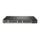HPE Aruba Networking CX 6300M 48-port Smart Rate 1/2.5/5GbE Class 6 PoE and 4-port SFP56 Switch - JL659A