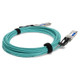 AddOn Networks  câble InfiniBand et à fibres optiques 10 m QSFP56 Vert, Argent - QSFP-200GB-AOC10M-AO