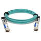 AddOn Networks  câble InfiniBand et à fibres optiques 10 m QSFP56 Vert, Argent - QSFP-200GB-AOC10M-AO