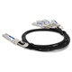 AddOn Networks  câble InfiniBand et à fibres optiques 2,5 m QSFP-DD 4xQSFP56 Noir, Argent - CAB-D-4Q-400G-2-5M-AO