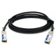 AddOn Networks  câble InfiniBand et à fibres optiques 1 m QSFP28 Noir, Argent - QSFP-100G-PDAC1M-I-AO