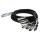 AddOn Networks  câble InfiniBand et à fibres optiques 2 m 8xSFP28 Noir, Argent - OSFP-8SFP28-PDAC2M-AO