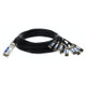 AddOn Networks  câble InfiniBand et à fibres optiques 2 m 8xSFP28 Noir, Argent - OSFP-8SFP28-PDAC2M-AO