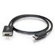 C2G 10ft DP / VGA 3,05 m DisplayPort VGA (D-Sub) Noir - CG54333