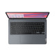 Lenovo 14e Chromebook Gen 3 N100 35,6 cm (14") Écran tactile Full HD 4 Go LPDDR5-SDRAM 32 Go eMMC Wi-Fi 6E (802.11ax) ChromeOS Français Gris - 82W6000ACF