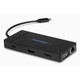 Aluratek  hub & concentrateur USB 3.2 Gen 1 (3.1 Gen 1) Type-C 5000 Mbit/s Noir - AUMC0311F