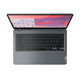 Lenovo 14e Chromebook Gen 3 35,6 cm (14") Full HD 8 Go LPDDR5-SDRAM 128 Go eMMC Wi-Fi 6E (802.11ax) ChromeOS Français Gris - 82W6001TCF