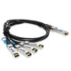 AddOn Networks  câble InfiniBand et à fibres optiques 3 m QSFP28 4x SFP28 DAC - ADD-Q28HPAS28CI-P3M
