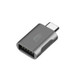 Adesso  changeur de genre de câble USB-C USB-A Gris - ADP-300