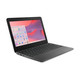 Lenovo 100e Chromebook Gen 4 (Intel) N100 29,5 cm (11.6") Écran tactile HD 8 Go LPDDR5-SDRAM 64 Go eMMC Wi-Fi 6 (802.11ax) ChromeOS Français Gris - 83G80001CF