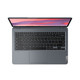 Lenovo IP Slim 3 Chrome 14IAN8 Chromebook 35,6 cm (14") Full HD 8 Go LPDDR5-SDRAM 256 Go eMMC Wi-Fi 6E (802.11ax) ChromeOS Français Gris - 83BN002QCF