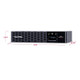 CyberPower  alimentation d'énergie non interruptible Interactivité de ligne 1 kVA 1000 W 8 sortie(s) CA - PR1000RT2UC