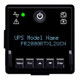 CyberPower Smart App Sinewave alimentation d'énergie non interruptible Interactivité de ligne 2 kVA 2000 W 8 sortie(s) CA - PR2000RTXL2UCN