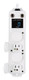 Tripp Lite  protection surtension Blanc 4 sortie(s) CA 120 V 4,6 m - PS-415-HG-OEMLM