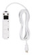 Tripp Lite  protection surtension Blanc 4 sortie(s) CA 120 V 4,6 m - PS-415-HG-OEMLM