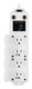 Tripp Lite  protection surtension Blanc 4 sortie(s) CA 120 V 4,6 m - PS-415-HG-OEMLM