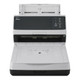 Ricoh FI-7480 W/ 5 YEAR EXCHANGE WARRANTY + 2 CONS KITS - DROP SHIP Numériseur chargeur automatique de documents (adf) + chargeur manuel 600 x 600 DPI A4 Noir, Gris - PA03810-B605