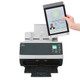 Ricoh fi-8190 Numériseur chargeur automatique de documents (adf) + chargeur manuel 600 x 600 DPI A4 Noir, Gris - PA03810-B005