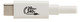 Tripp Lite  câble USB 2 m USB C 20 Gbit/s 240 W Blanc - U521-1P0M-WH20G