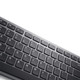 DELL KB700 clavier Bureau RF sans fil + Bluetooth Canadien Gris - KB700-GY-R-FRC