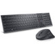 DELL KM900 clavier Souris incluse Bureau RF sans fil + Bluetooth Canadien Graphite - KM900-GR-FRC