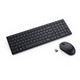 DELL KM555 clavier Souris incluse Universel RF sans fil + Bluetooth Canadien Noir - KM555-BLK-FRC