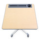 Ergotron  pupitre Bois, Argent - 24-811-F13