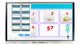 SMART Technologies  tableau blanc interactif 190,5 cm (75") 3840 x 2160 pixels Écran tactile USB / Bluetooth - RX275