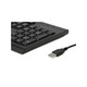 Kensington  clavier Bureau USB QWERTY Anglais américain, Français Noir - K72200CA